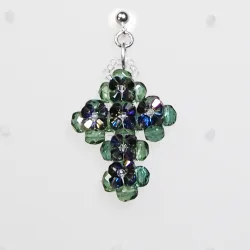 Pierces - Silver brass - Earrings Rusalka - Pierces - Silver brass - Laiton argenté